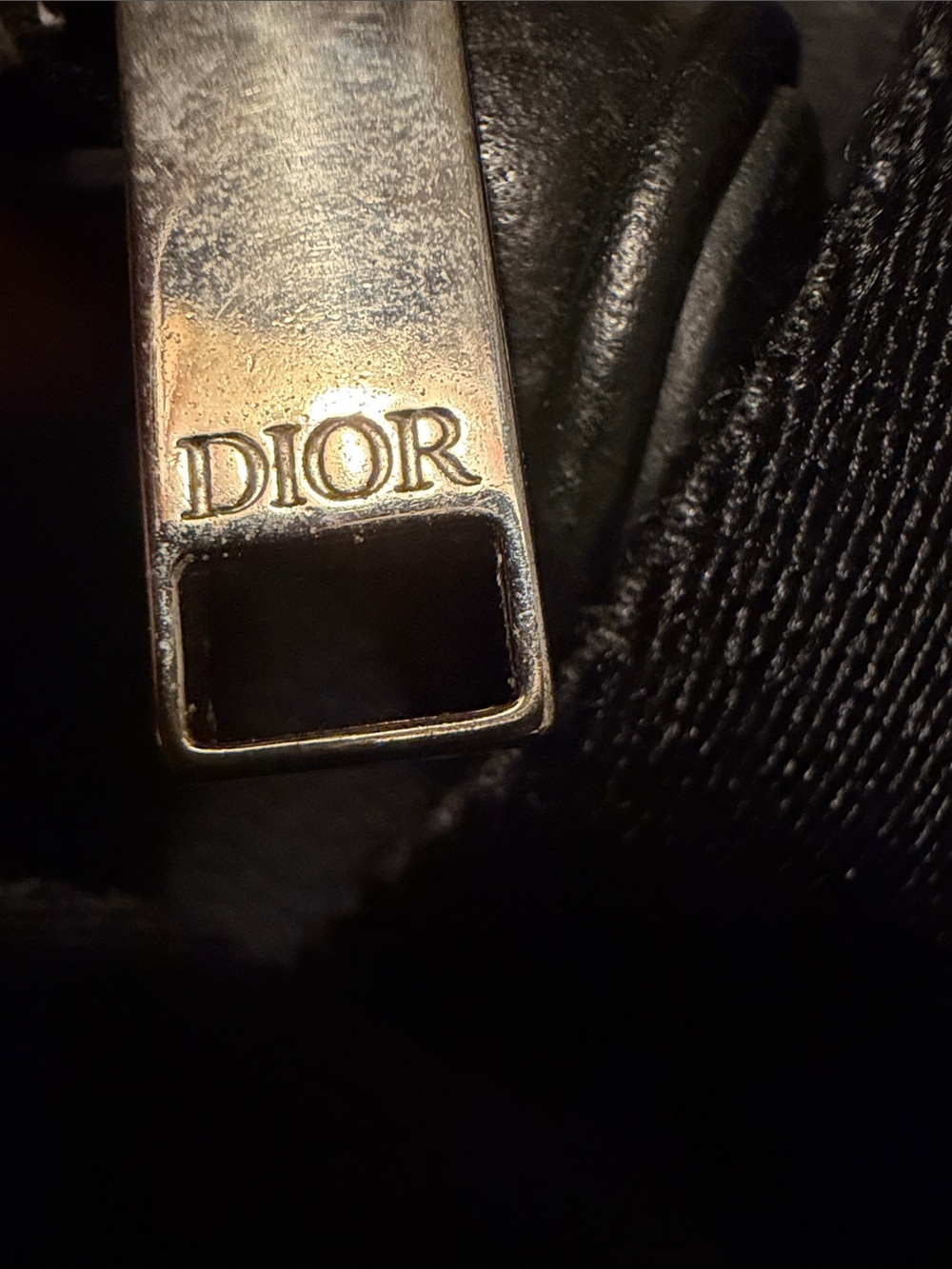 Dior Mens Black Saddle Bag - Picture 15 of 17